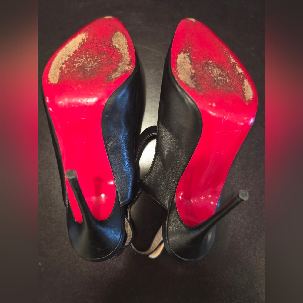 SALE Christian Louboutin Black Heels - Picture 10 of 14
